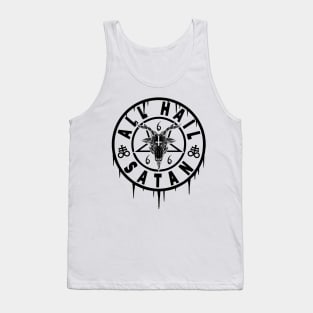 ALL HAIL SATAN - BAPHOMET AND THE OCCULT Tank Top